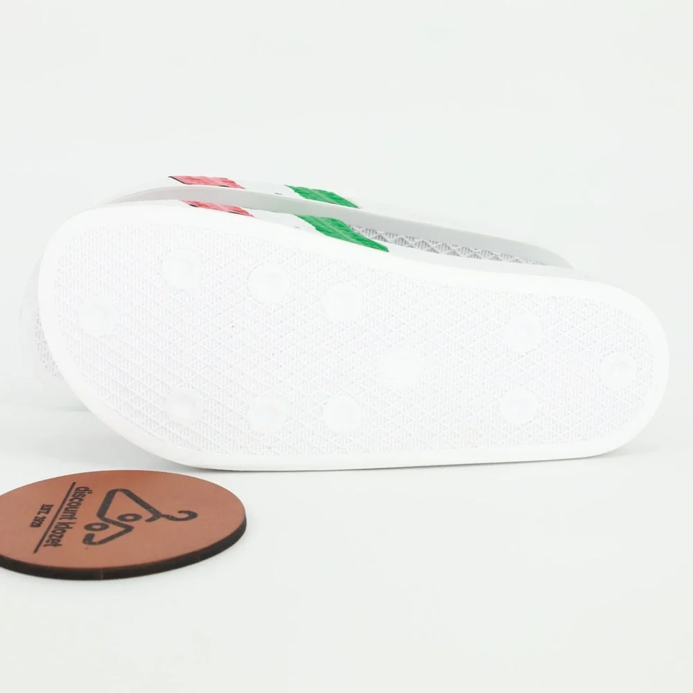 ADIDAS Originals Adilette Italy Slides G55378‎ Sandals Size 5 NWT NWOB Tricolor